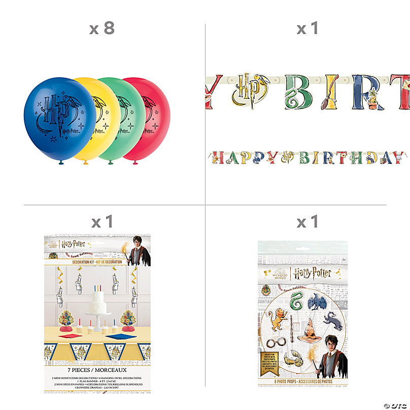 Harry Potter™ Birthday Party Decorating Kit - 24 Pc.