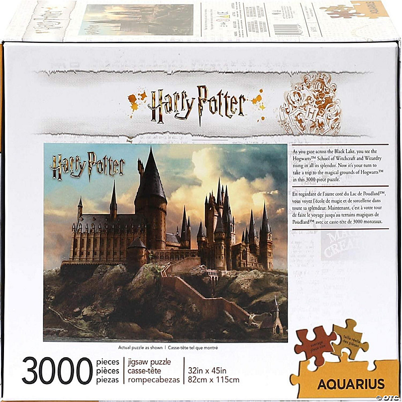 Harry Potter Hogwarts Castle 3000 Piece Jigsaw Puzzle