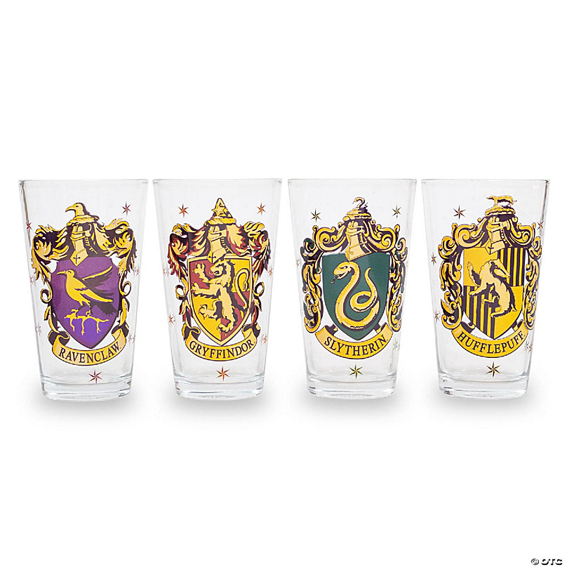 Harry Potter Marauder's Map 8-oz Highball Glasses | Set of 4