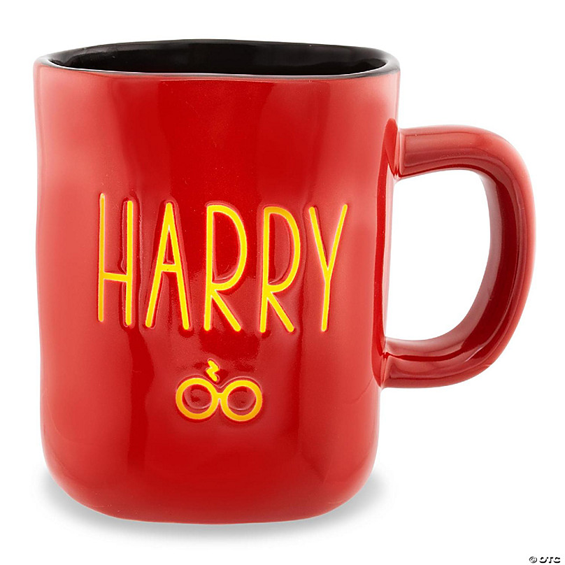 Grupo Erik Harry Potter Mug Set | 4 Porcelain Mugs & Metallic Stand | 30 cl  / 300 ml / 10.8 oz - 3.54 x 3.15 inches / 9 x 8 cm | Coffee Mug | Tea Mug