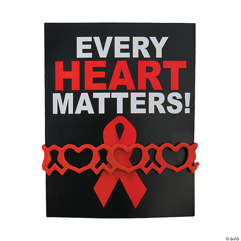 12 1/2 x 17 Bulk 50 Pc. Large Red Ribbon Week Plastic Goody Bags