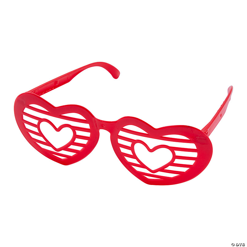 Kids Valentines Gift Accessoires Zonnebrillen & Eyewear Zonnebrillen Personalized Heart Valentine's Sunglasses Party Favors 