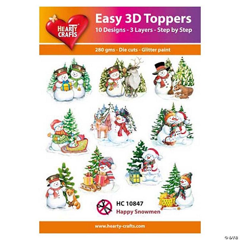 Hearty Crafts Easy 3D Toppers - Angel Wings