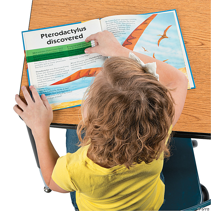 Classroom Resource Includes FREE  Mask 12 x Plastic Highlight Reading Strips 