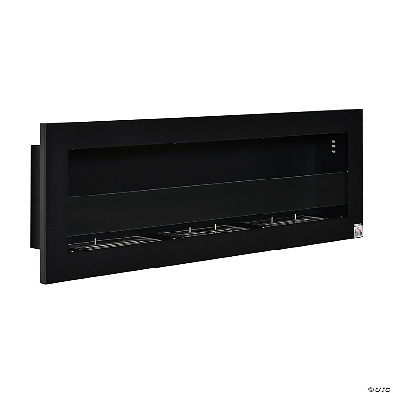 Decoflame Orlando 31 Black Automatic Two-Sided Ethanol Fireplace Inse —  Modern Ethanol Fireplaces