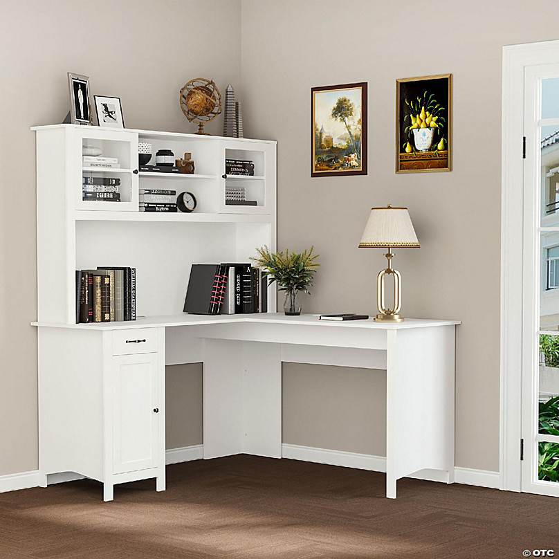 Corner Computer Desk Hutch Drawers  Corner Desk Hutch Home Office - Corner  Small - Aliexpress