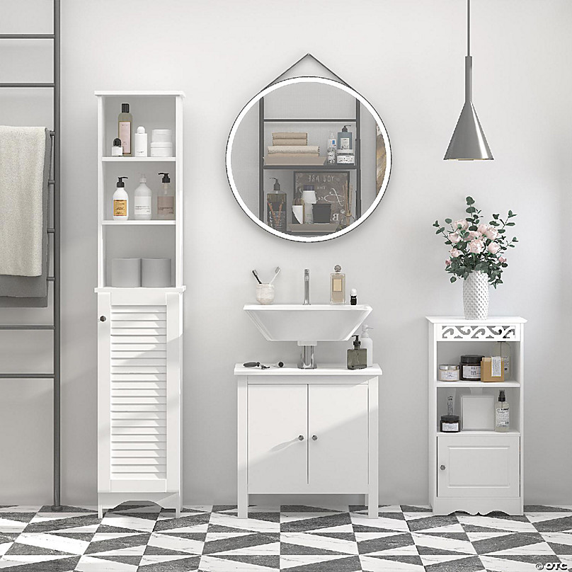 https://s7.orientaltrading.com/is/image/OrientalTrading/FXBanner_808/homcom-tall-bathroom-storage-cabinet-freestanding-linen-tower-with-3-tier-open-adjustable-shelf-and-cupboard-white~14218182-a02.jpg