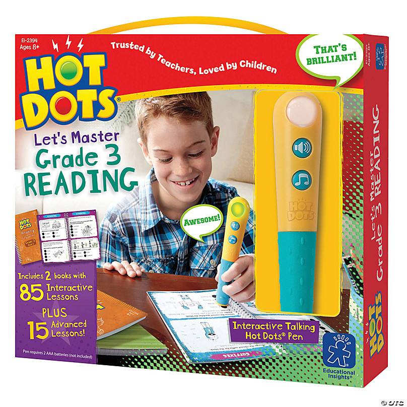 Hot Dots Jr Let's Master Pre-K Reading Set with Ace Pen