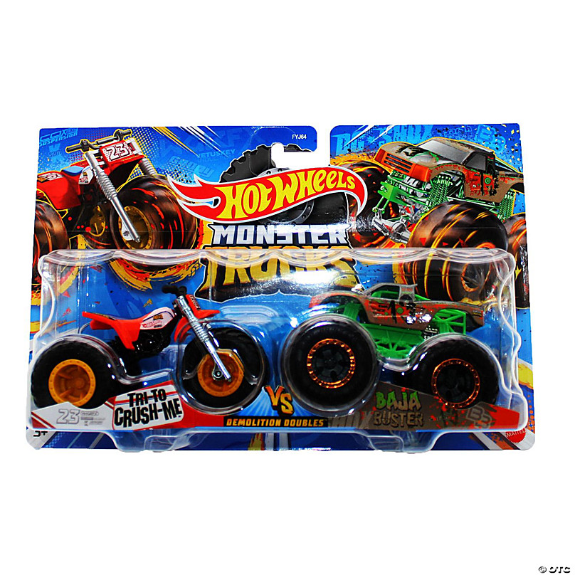 Hot Wheels Monster Trucks Demolition Doubles 1:64 Scale - Top