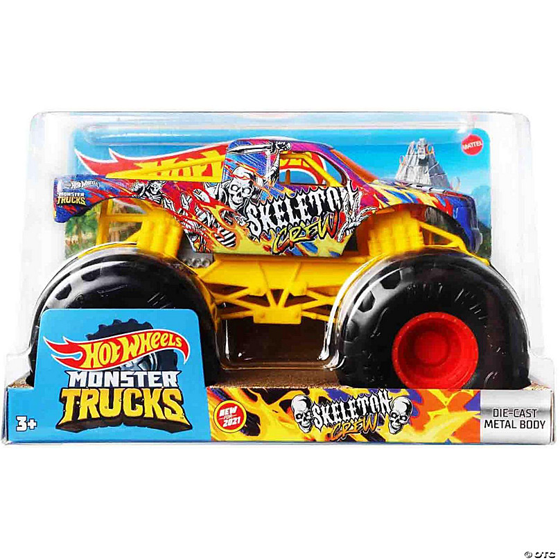 Hot Wheels Monster Trucks die-cast 1:24 sortimento - Mattel