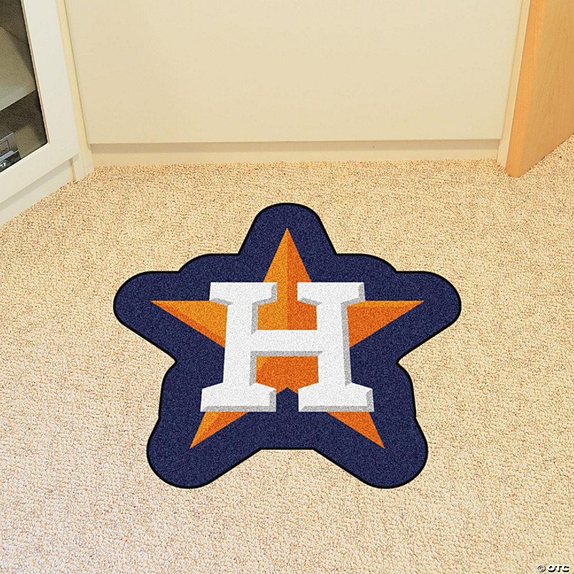 Houston Astros Mascot Astros Wordmark Rug