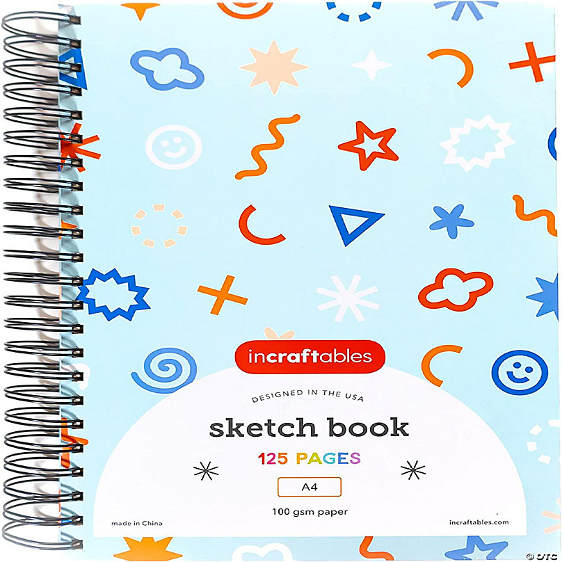 Artist Gifts Large Sketchbook Set of A4 Sketch Pad Sketchbook With
