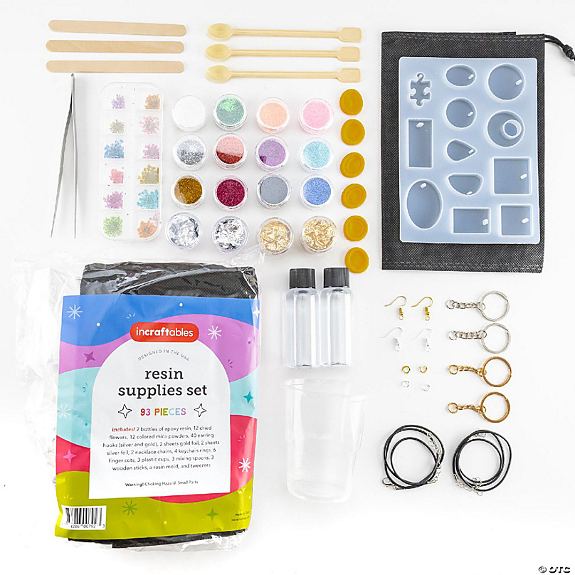 Resin Glitter Coaster Kit