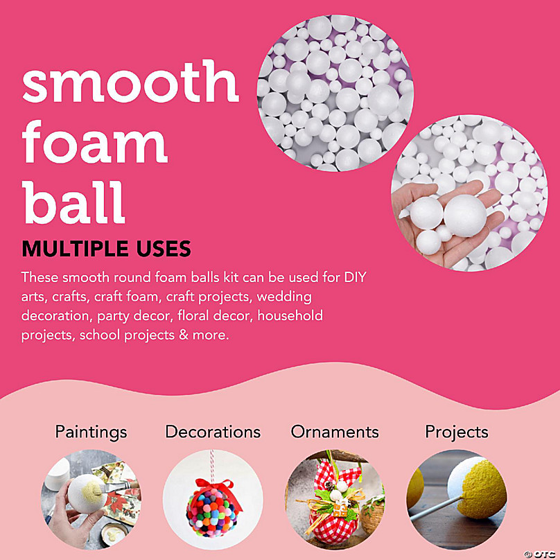 Small Craft Foam Balls 