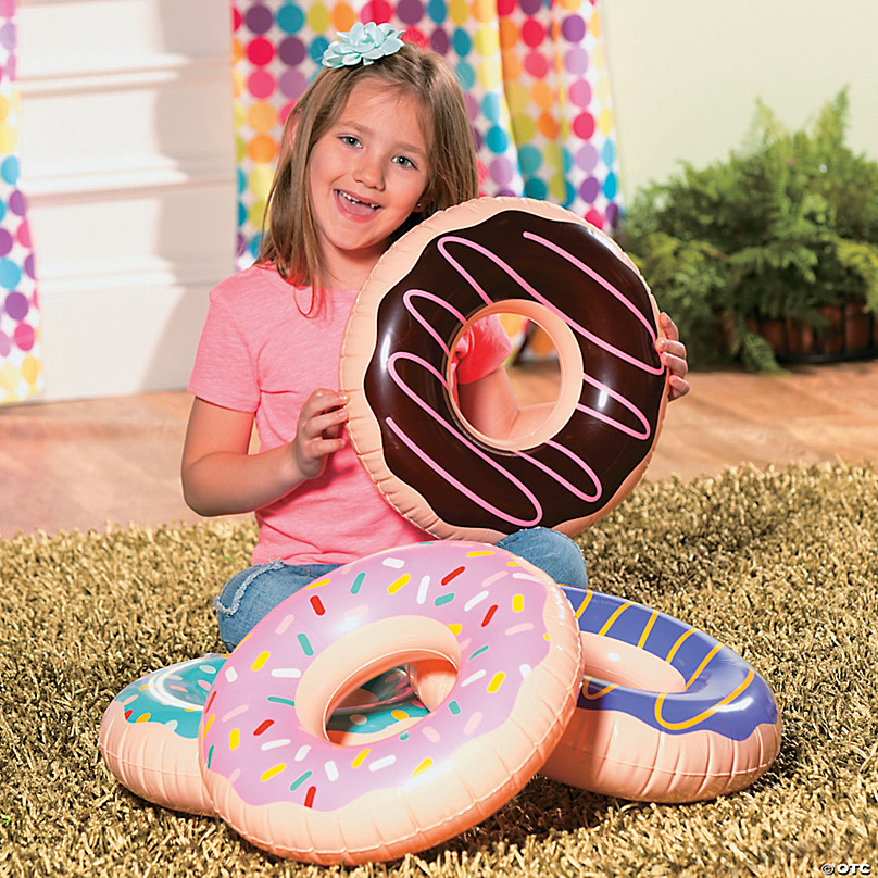 small inflatable donut