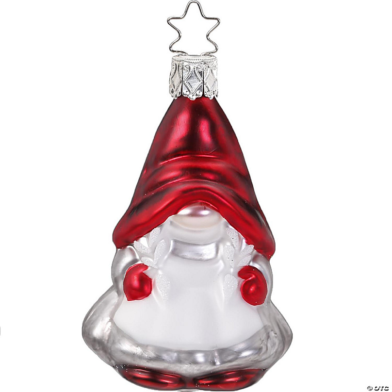 Inge Glas Svenja Gnome Enchanted Forest German Glass Christmas