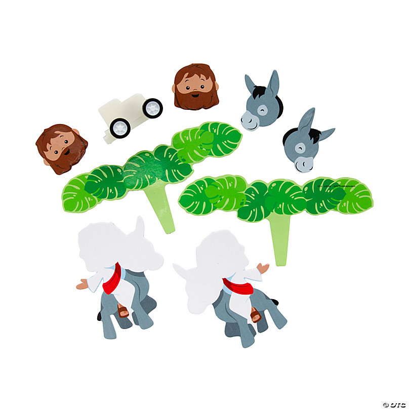 Printable Jesus On Donkey Craft
