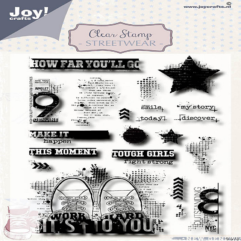 Joy! Crafts Clear Stamps Noor Streetwear