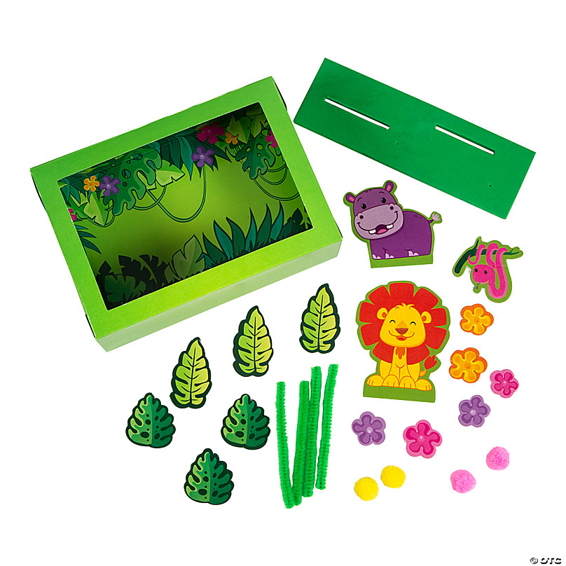 The Jungle Adventure Craft Box Ages 6-8