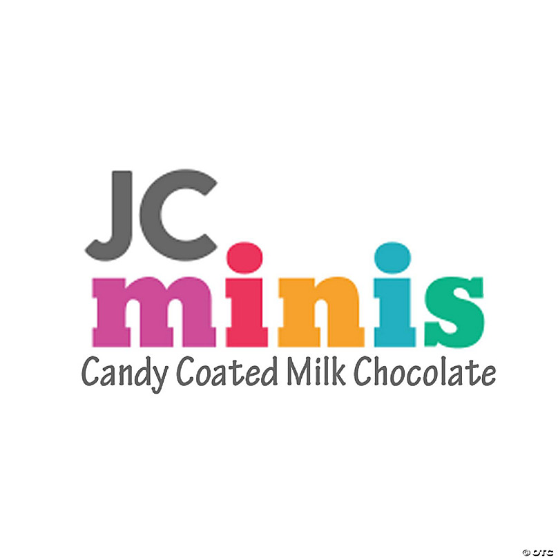 Just Candy Pink Candy Milk Chocolate Minis (1 lb, 500 Pcs)