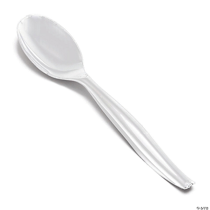 24 Pack Plastic Serving Utensils Set disposable Spoons Forks Tongs