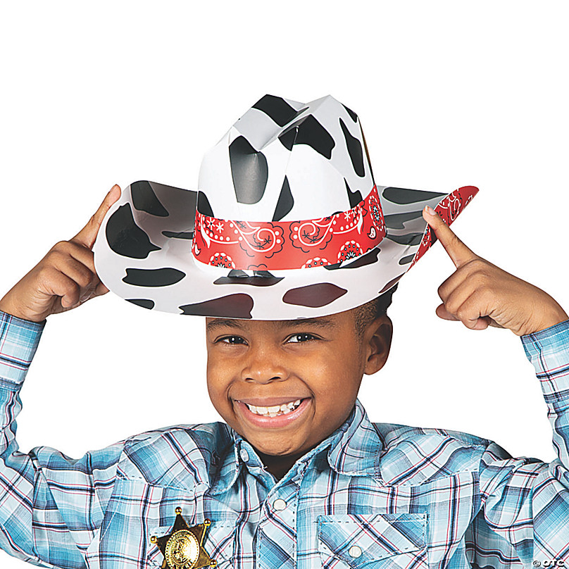 Kids Cardboard Cowboy Hats Oriental Trading