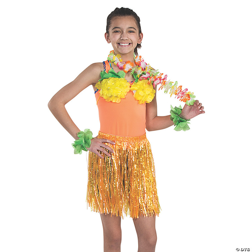 Child’s Banana Leaf Hula Skirt Leis Set | lupon.gov.ph