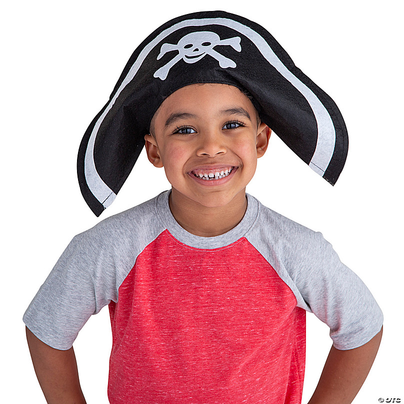Toy SG_B003ZU0T4E_US Dozen Child Felt Pirate Hats 