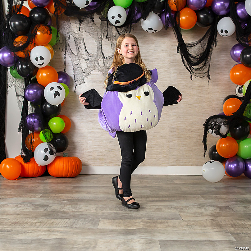 Kids Squishmallows Holly Owl Costume