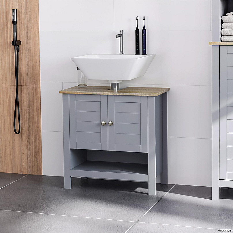 https://s7.orientaltrading.com/is/image/OrientalTrading/FXBanner_808/kleankin-24-bathroom-under-sink-cabinet-with-storage-pedestal-sink-cabinet-adjustable-shelf-and-open-bottom-shelf-grey~14218171-a01.jpg