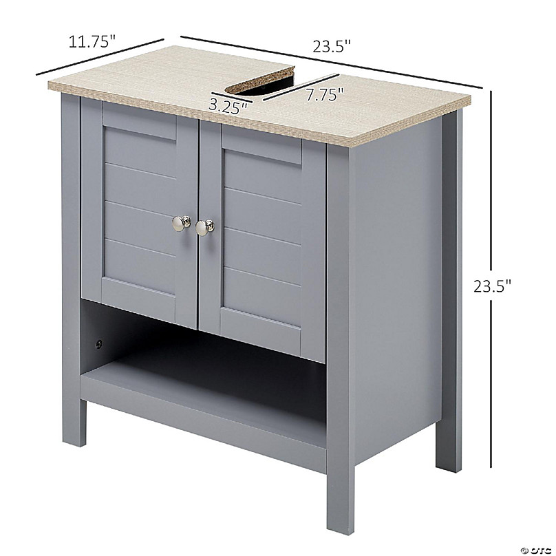 https://s7.orientaltrading.com/is/image/OrientalTrading/FXBanner_808/kleankin-24-bathroom-under-sink-cabinet-with-storage-pedestal-sink-cabinet-adjustable-shelf-and-open-bottom-shelf-grey~14218171-a02.jpg