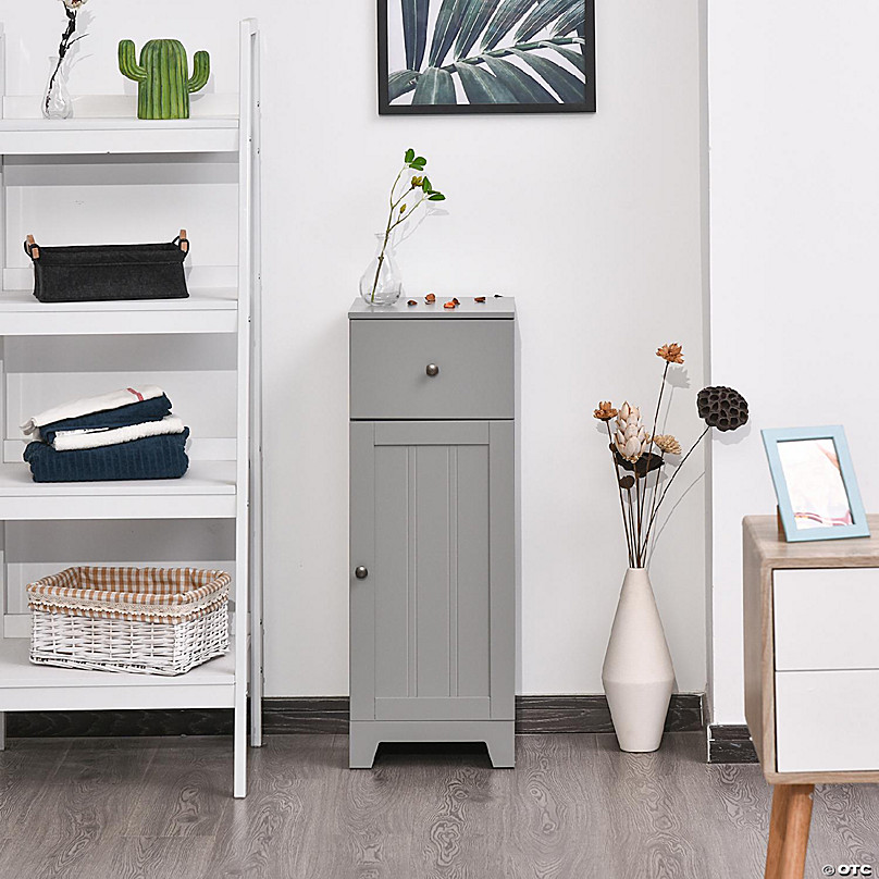 https://s7.orientaltrading.com/is/image/OrientalTrading/FXBanner_808/kleankin-small-bathroom-floor-storage-cabinet-free-standing-cupboard-organizer-with-1-drawer-and-adjustable-shelf-for-living-room-grey~14218079-a02.jpg