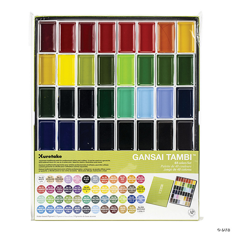 4 Packs: 12 ct. (48 total) Charles Leonard 8 Color Semi-Moist Watercolor  Paint Sets