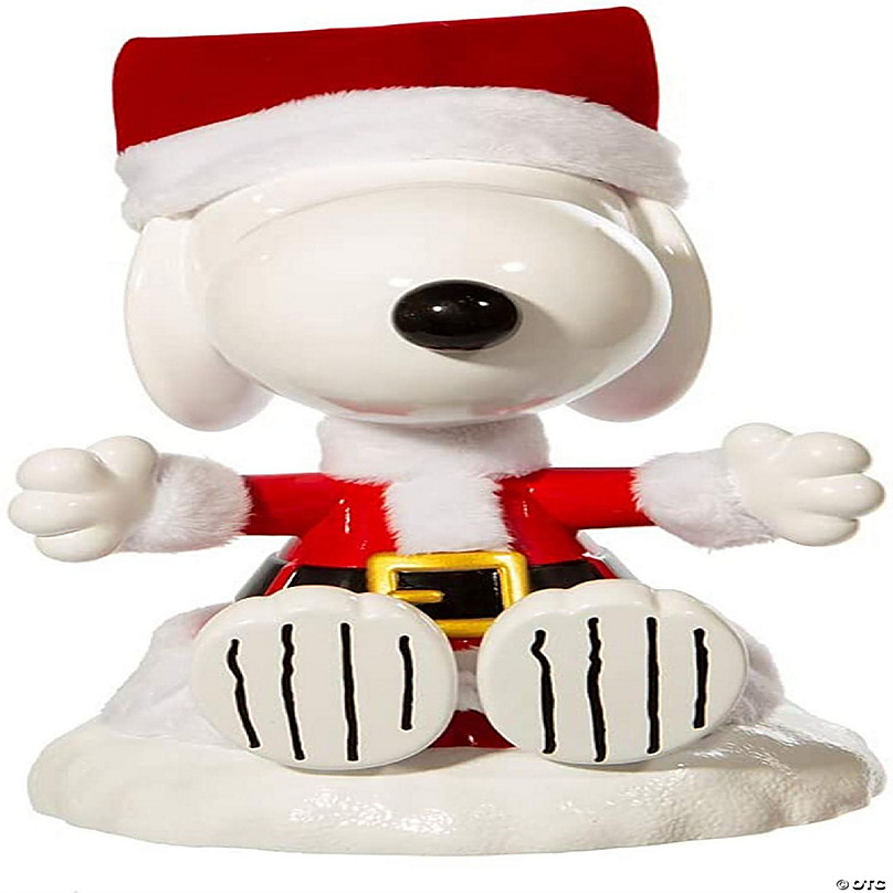 Kurt Adler PN9211 Peanuts Santa Snoopy Treetop