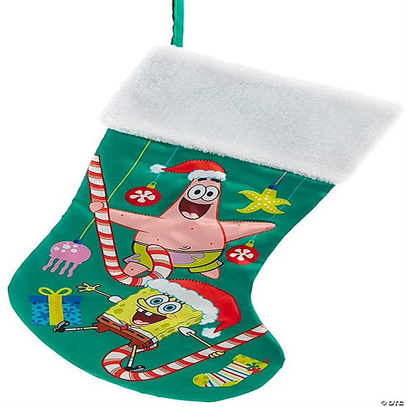 Spongebob Squarepants Christmas List Stocking
