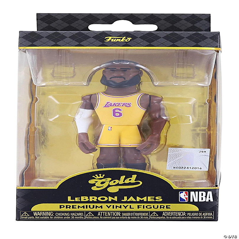 Buy Vinyl GOLD 5 LeBron James (City Edition Uniform) - Lakers at Funko.