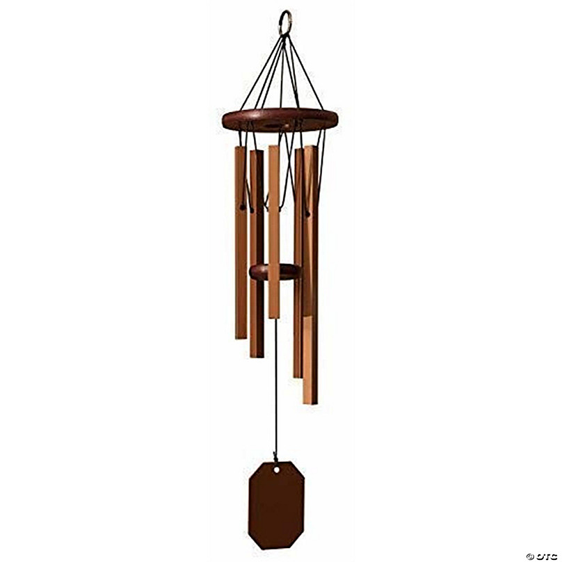 Lambright Country Chimes Alpine Whisper Wind Chime - Amish Handcrafted, Mocha, 43