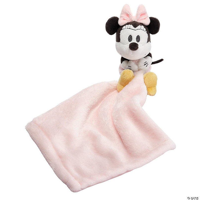 Lambs & Ivy Disney Baby Little Minnie Mouse Pink Lovey Plush Security ...