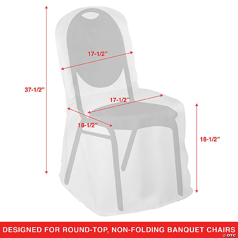 Lann's Linens 10pcs White Spandex Folding Chair Cover Wedding Party Banquet  Fitted Slipcover