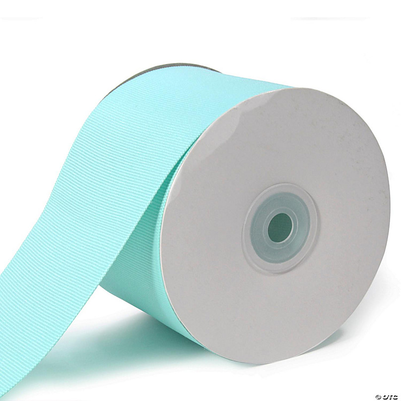 LaRibbons and Crafts 2¼ Premium Textured Grosgrain Ribbon Century Blue
