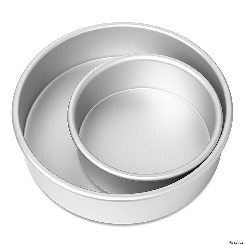 Last Confection 6 x 2 Aluminum Round Cake Pan - Professional Bakeware