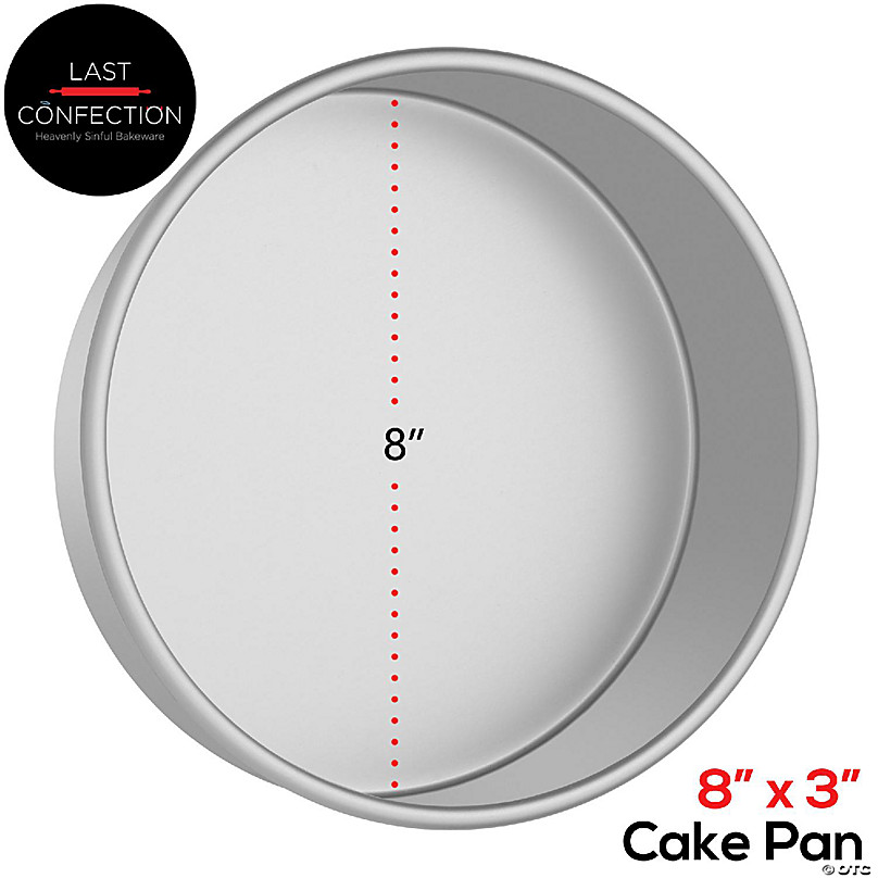 Round Cake Pan 8 by 3 Inch Deep