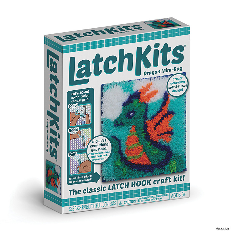 LatchKits Latch Hook Craft Kit: Dragon