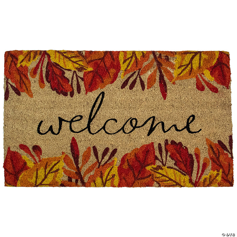 Fall Welcome Door Mat  Amazing Faith Designs