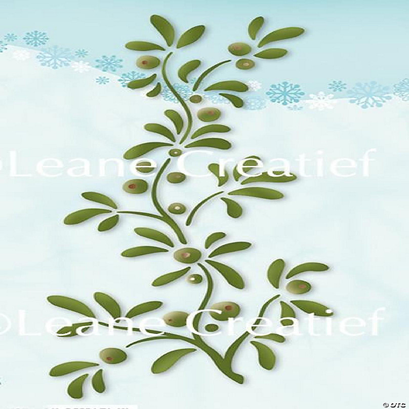 Leane Creatief LeCreaDesign clear stamp Mistletoe