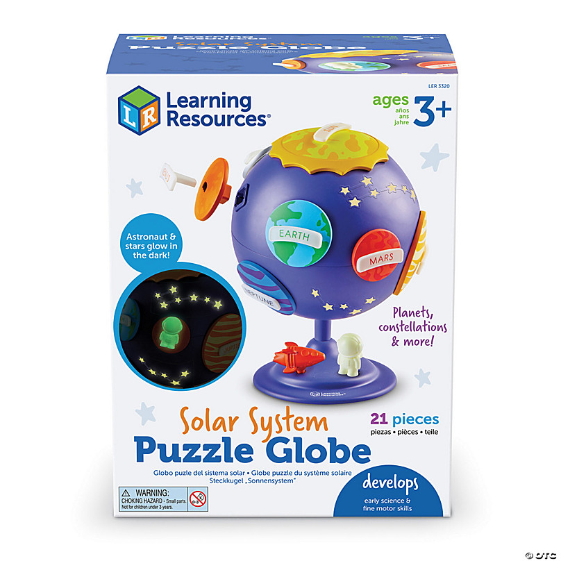 Learning Resources - Solar System Puzzle Globe