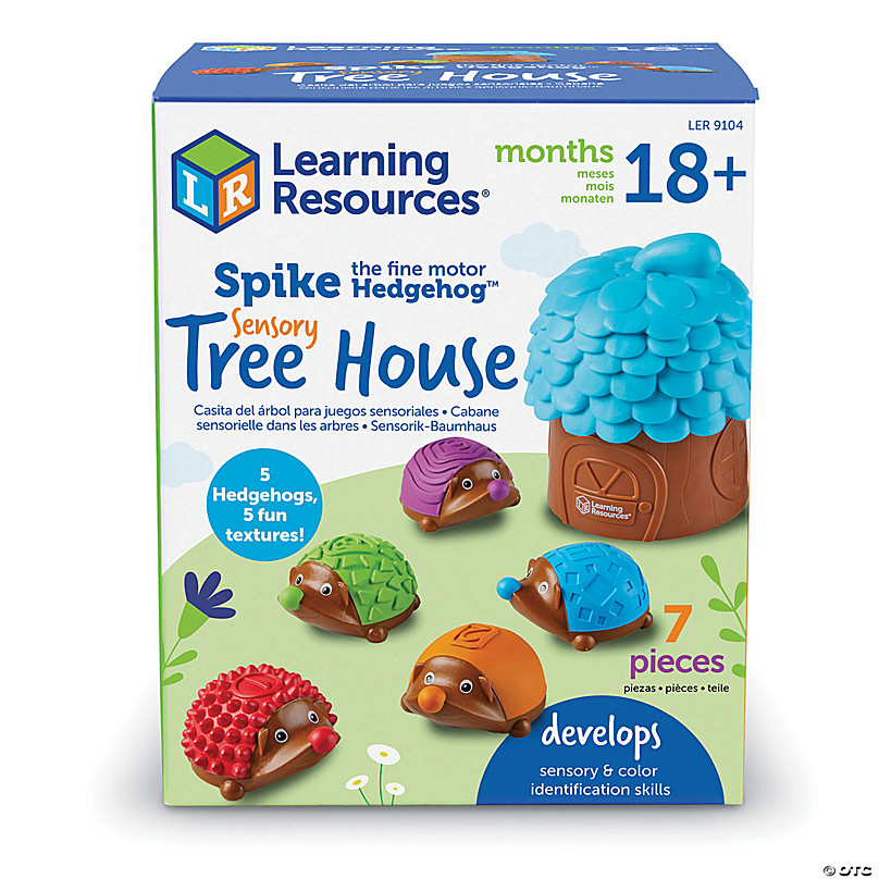 Learning Resources Spike the Fine Motor Hedgehog Sensory Tree House Oriental Trading