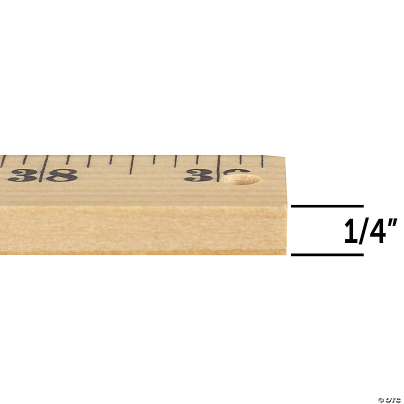  Treela 36 Pack 39 Inches Wood Economy Meterstick Wood Double  Sided Meter Stick Ruler Wooden Ruler for School Classroom Home Office Kids  Measuring : Office Products