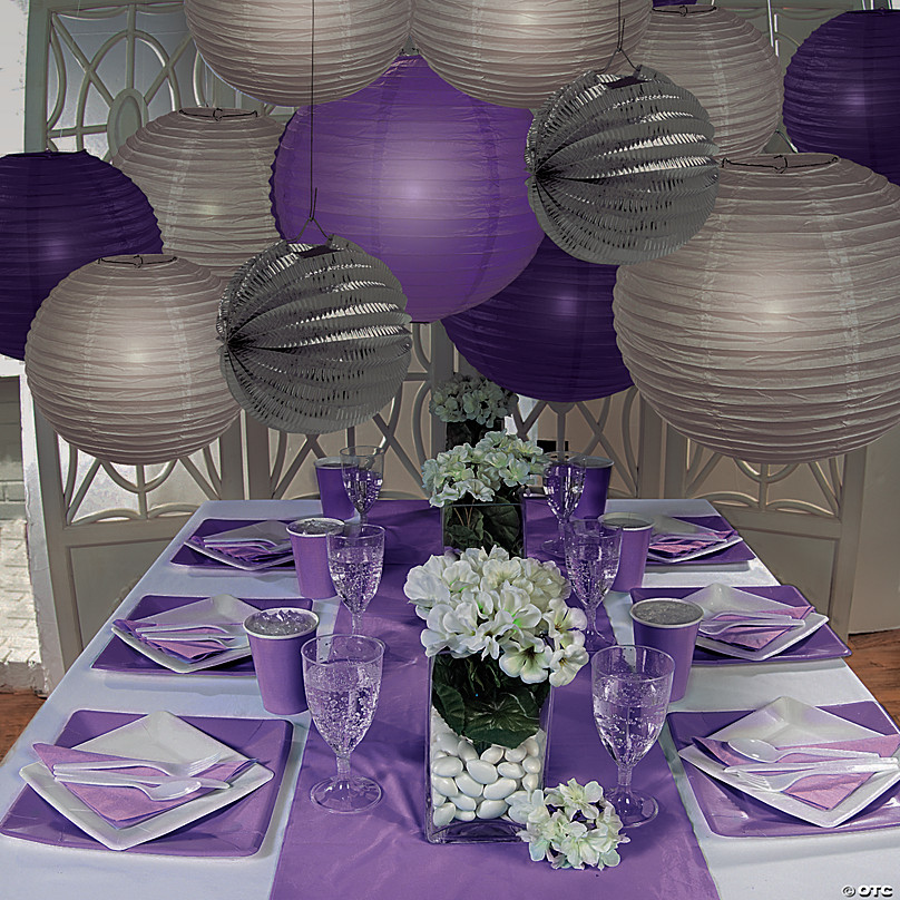 Led Hanging Paper Lantern Party Lights Oriental Trading