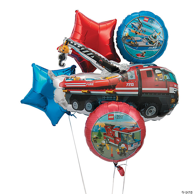 party city lego balloons